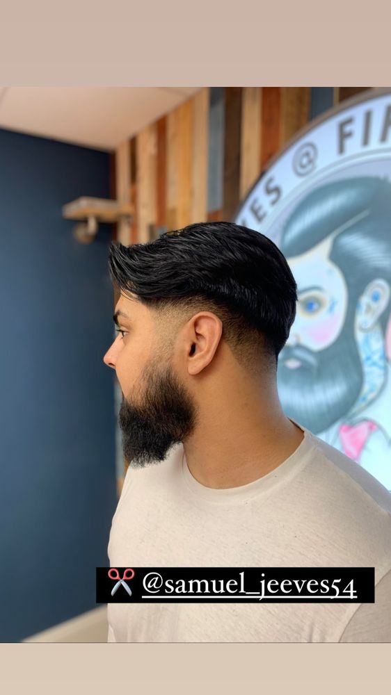 Classic side part by Sam S.